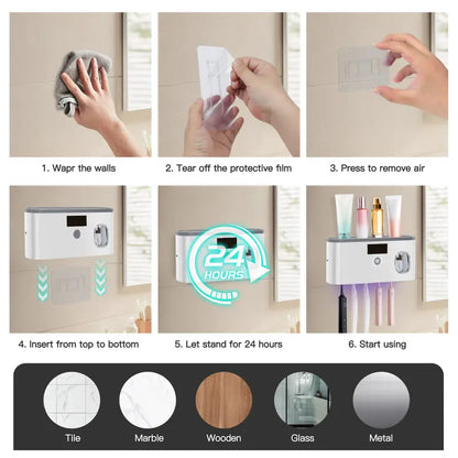 Toothbrush Holder for Bathrooms