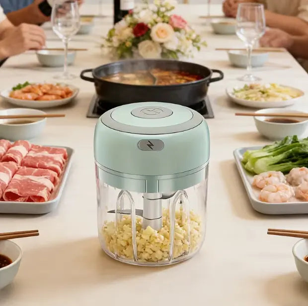 Portable Mini Multifunctional Electric Food Chopper