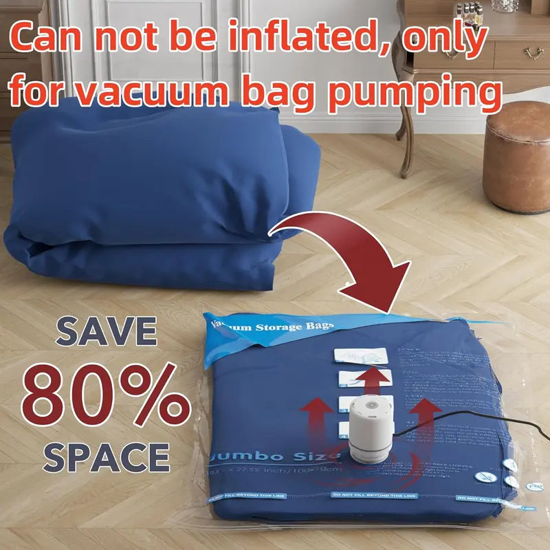 Cordless Portable Vacuum Storage Bag Set