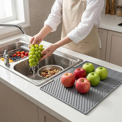 Liquid Silicone Dish Drying Mat