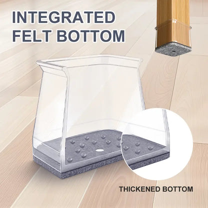 Square Chair Leg Floor Protectors