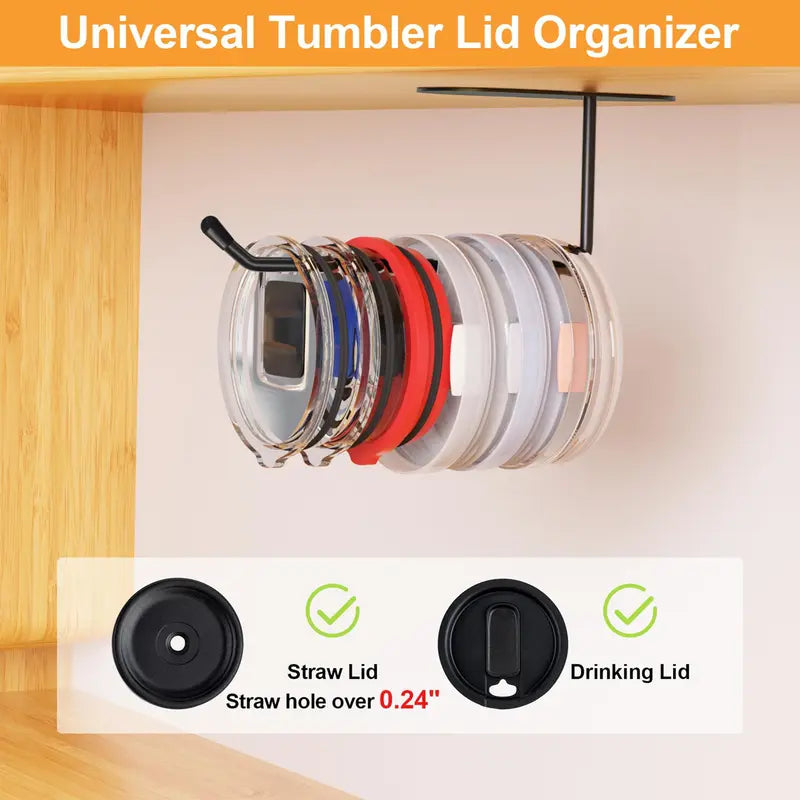Tumbler Lid Organizer