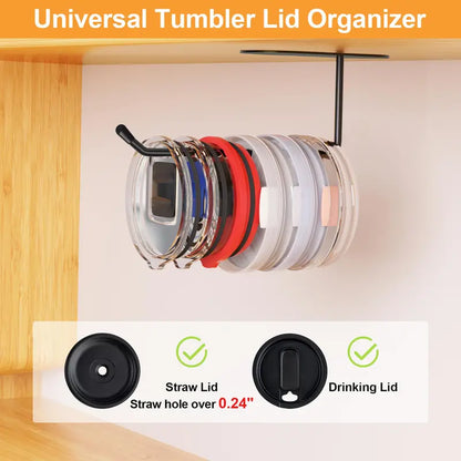 Tumbler Lid Organizer