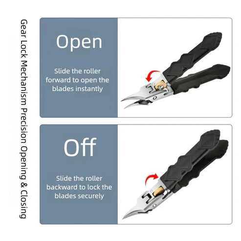 Ultra-Sharp Nail ClipperSet with Anti-Slip Grip
