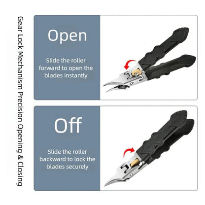 Ultra-Sharp Nail ClipperSet with Anti-Slip Grip