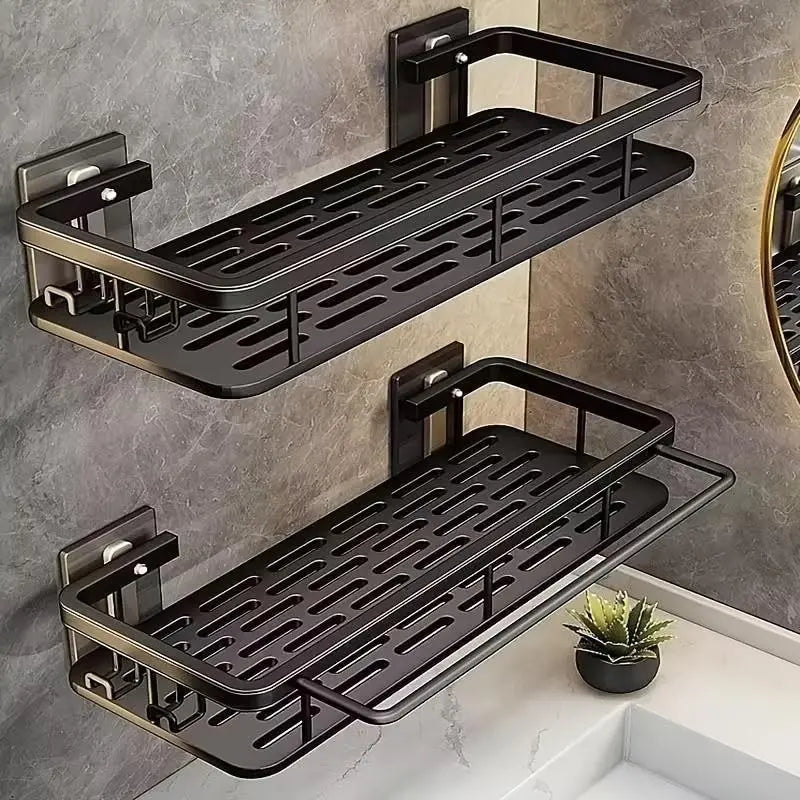 Wall-Mounted Shower Rack