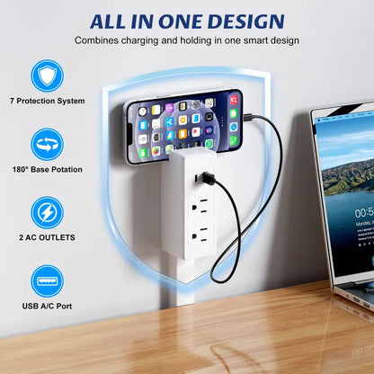 Wall Swivel Socket Extender