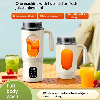 Portable USB Rechargeable 4-in-1 Handheld Mini Stick Blender