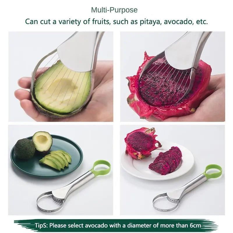 Stainless Steel Avocado Slicer