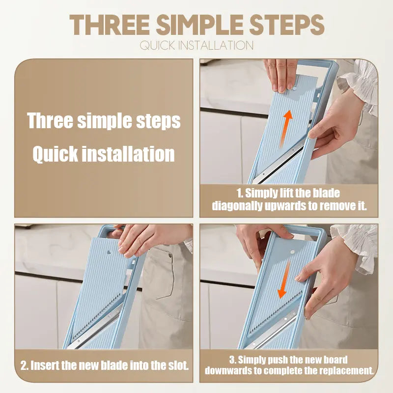 2-in-1 Multi-Function Handheld Slicer and Shredder