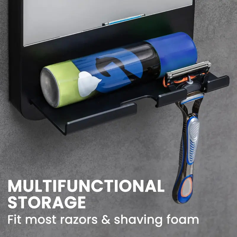 K9 Fogless Shower Mirror, Anti-Fog with Razor Holder