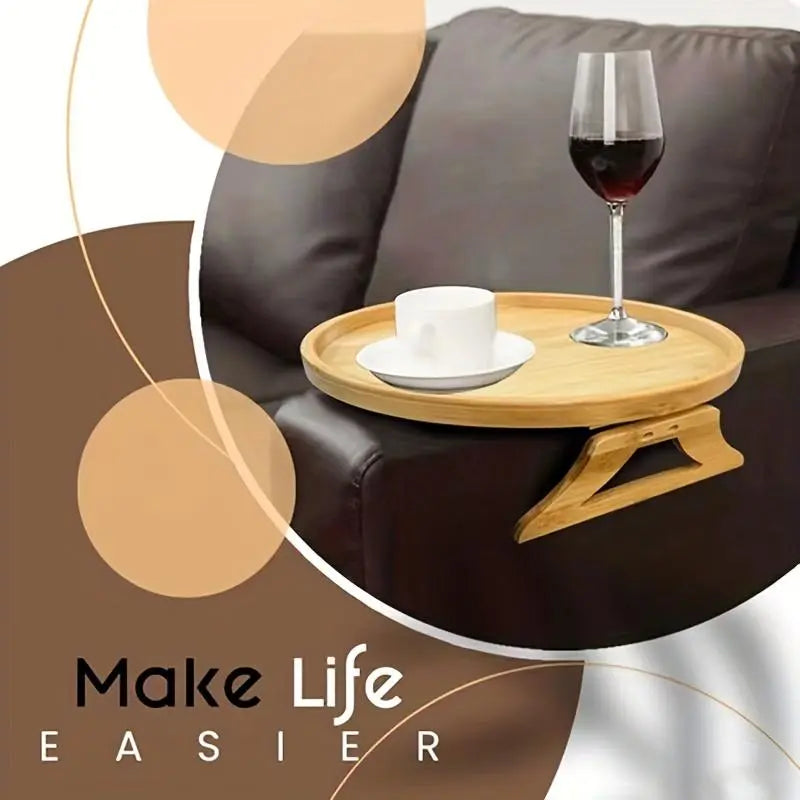 Stable Sofa Armrest Table