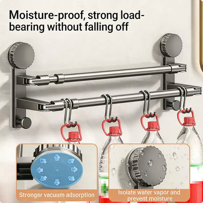 Retractable Suction Towel Hook