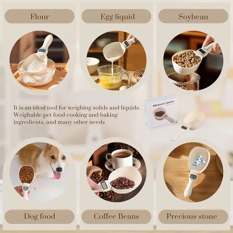 Digital Food Measuring Scoop Scale