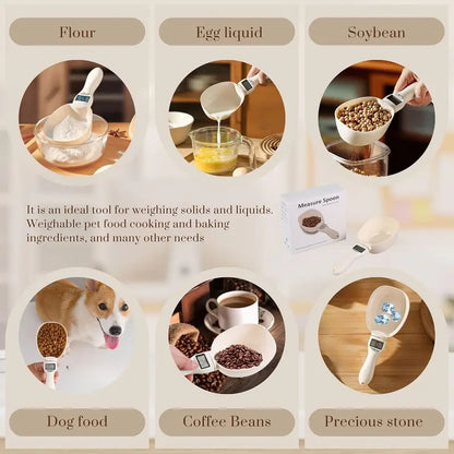Digital Food Measuring Scoop Scale