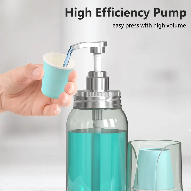 Leak-Proof Mouthwash Dispenser