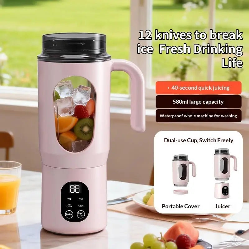 Portable USB Rechargeable 4-in-1 Handheld Mini Stick Blender