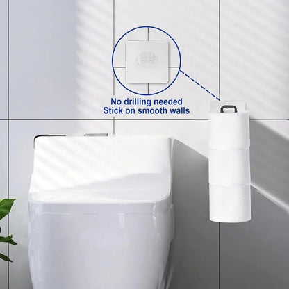 Wall-Mounted Punch-Free Toilet Paper Holder