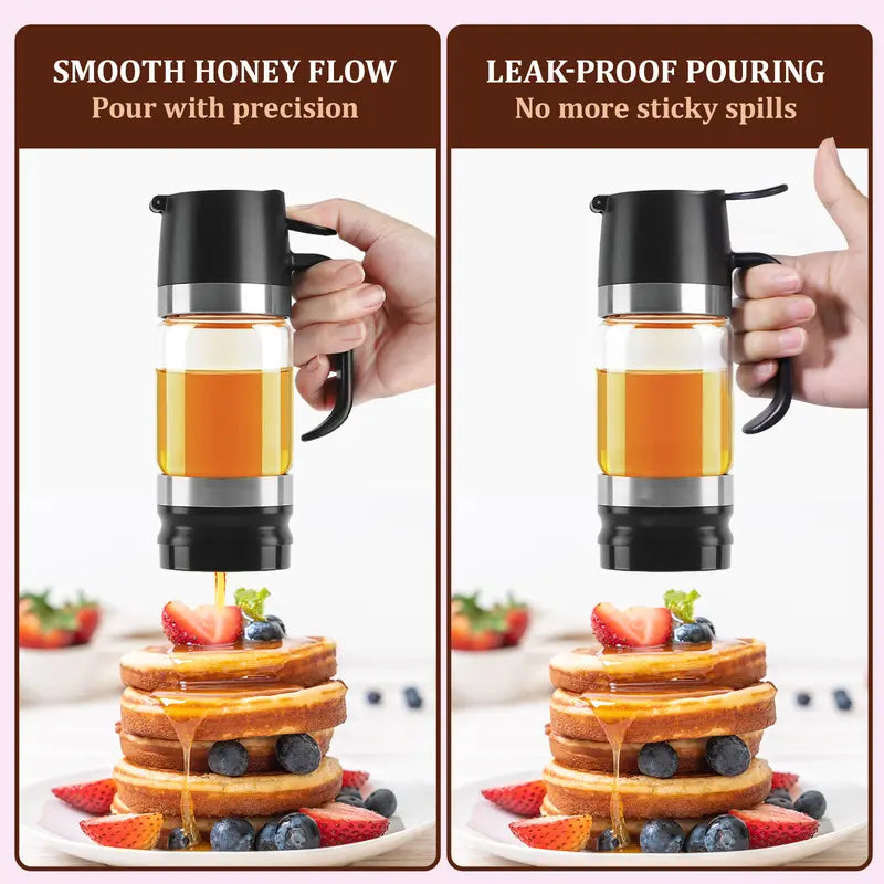Glass Honey Dispenser
