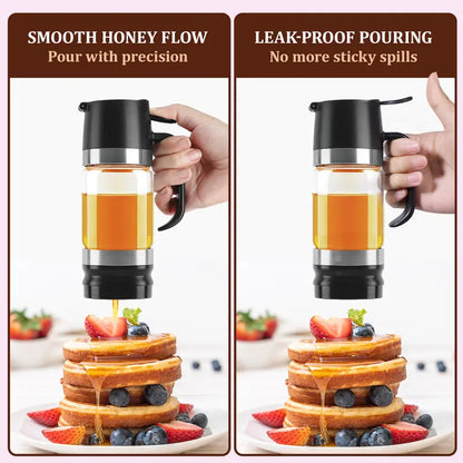 Glass Honey Dispenser