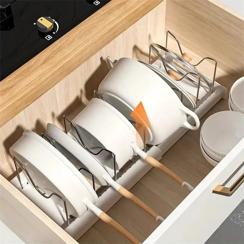Expandable Kitchen Drawer Rack