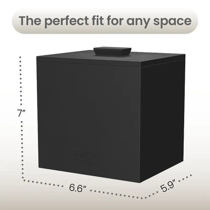 Matte Onyx Cement Box