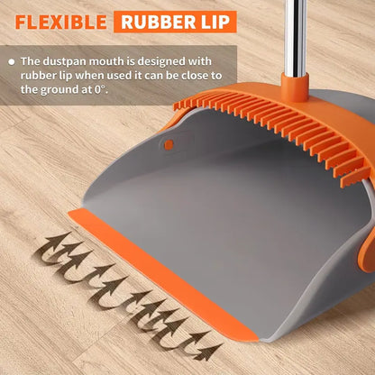 Broom with Dustpan Combo Set