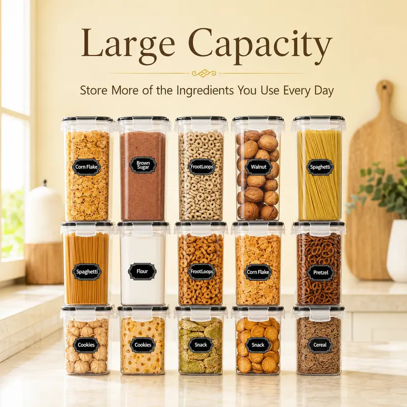 32-Piece Airtight Food Storage Container Set
