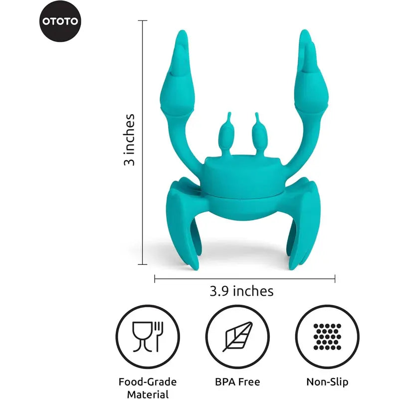 Crab Silicone Utensil Rest
