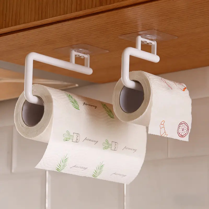 Self-Adhesive Paper Towel Holder Under Cabinet
