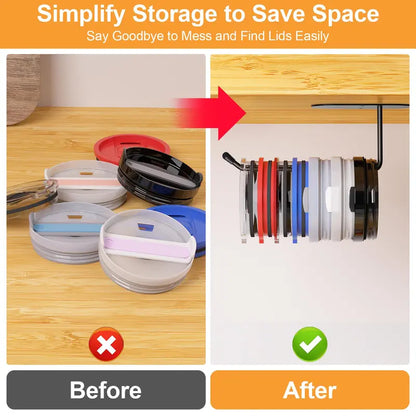 Tumbler Lid Organizer