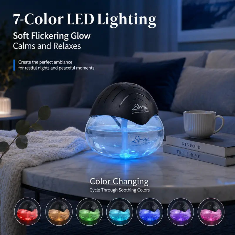 Black Original Air Purifier with Water Filter