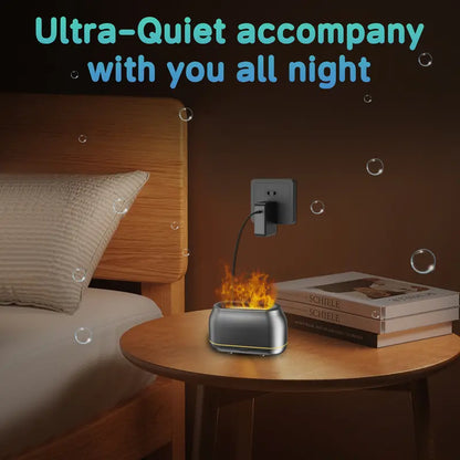 160ml 7-Color Flame Essential Oil Diffuser
