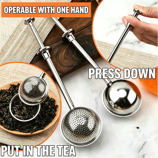 Bakeware 2-Pc 304 Stainless Steel Flour Duster & Sifter Utensils