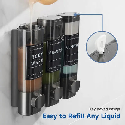 Shampoo and Conditioner Dispenser