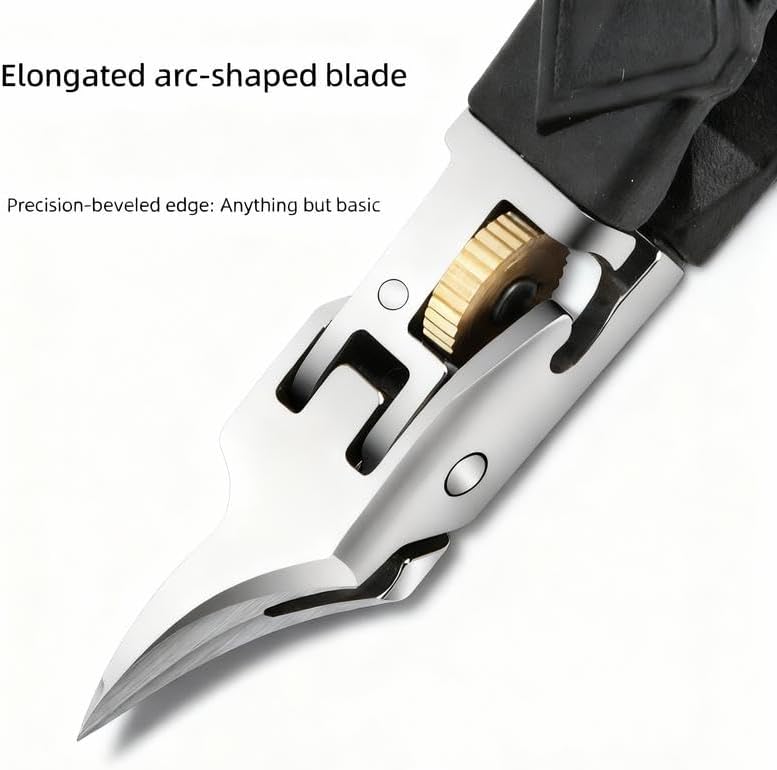 Ultra-Sharp Nail Clipper Set with Anti-Slip Grip