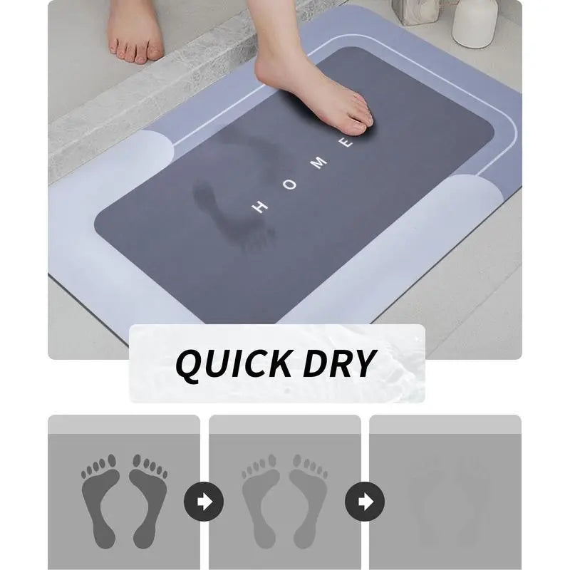 3-Piece Non-Slip Bathroom Mats