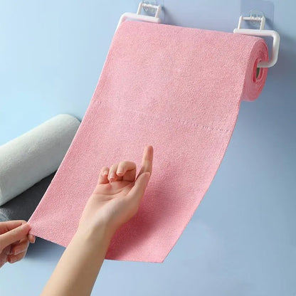 Reusable Microfiber Cleaning Cloth Roll