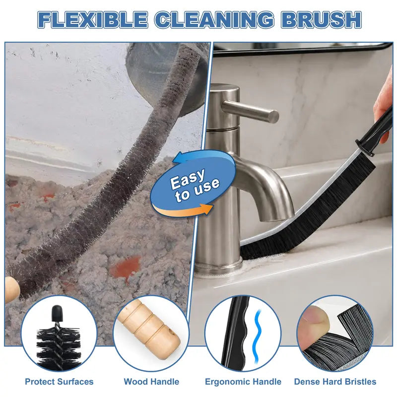 Sealegend 5 Pieces Dryer Vent Cleaner kit