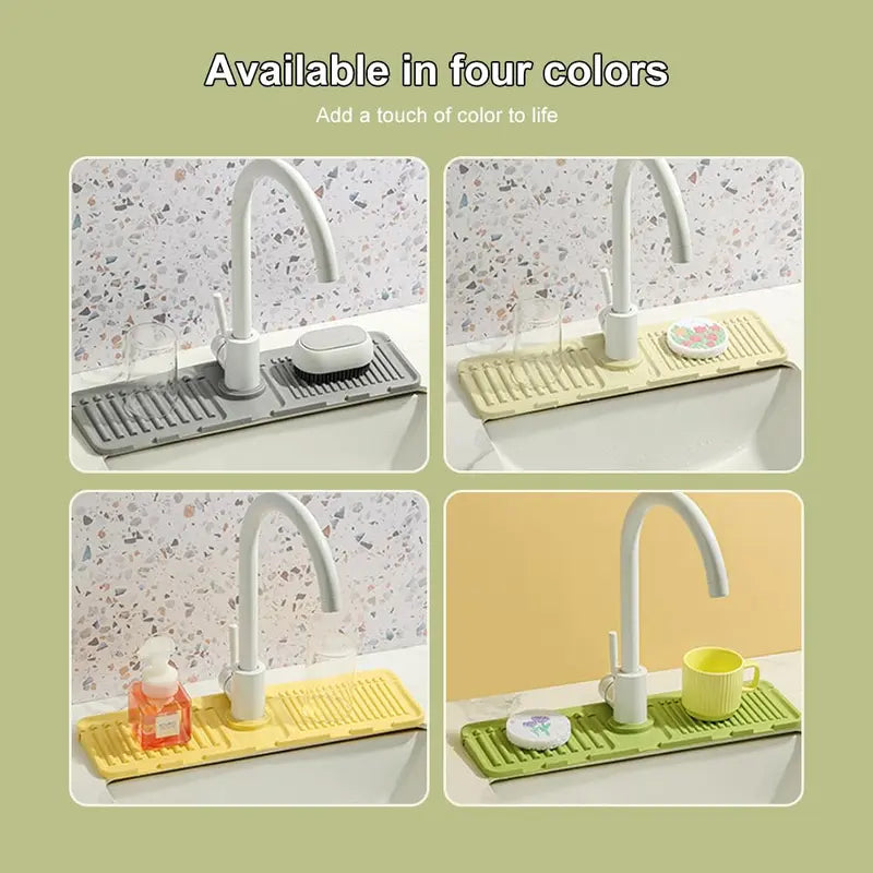 Kitchen Silicone Sink Faucet Mat