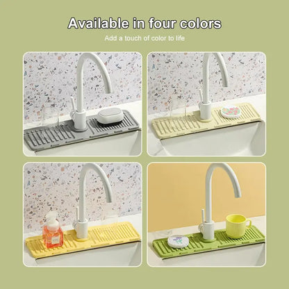 Kitchen Silicone Sink Faucet Mat