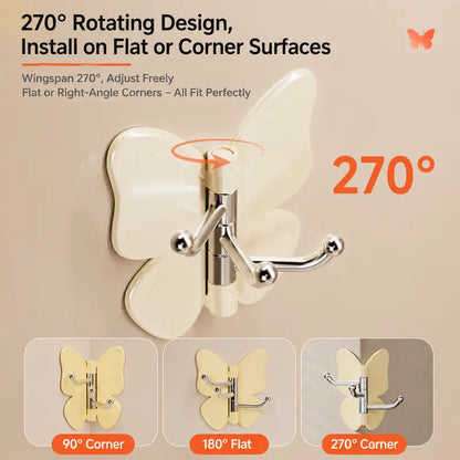 Rotating Butterfly Hooks