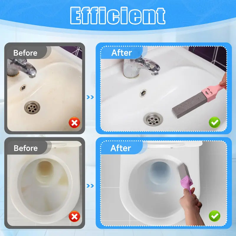 12 Pcs Reusable Abrasive Mineral Pumice Scouring Pads