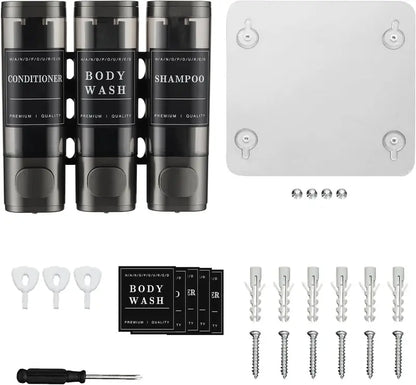 Shampoo and Conditioner Dispenser