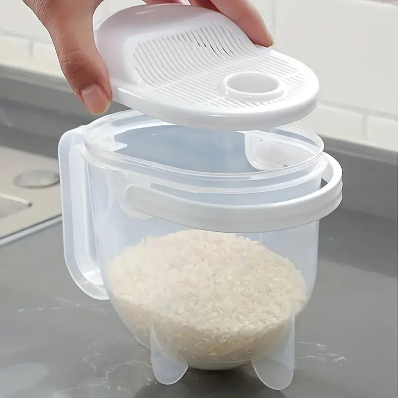 1 Piece Automatic Hands-Free Rice Washing Tool