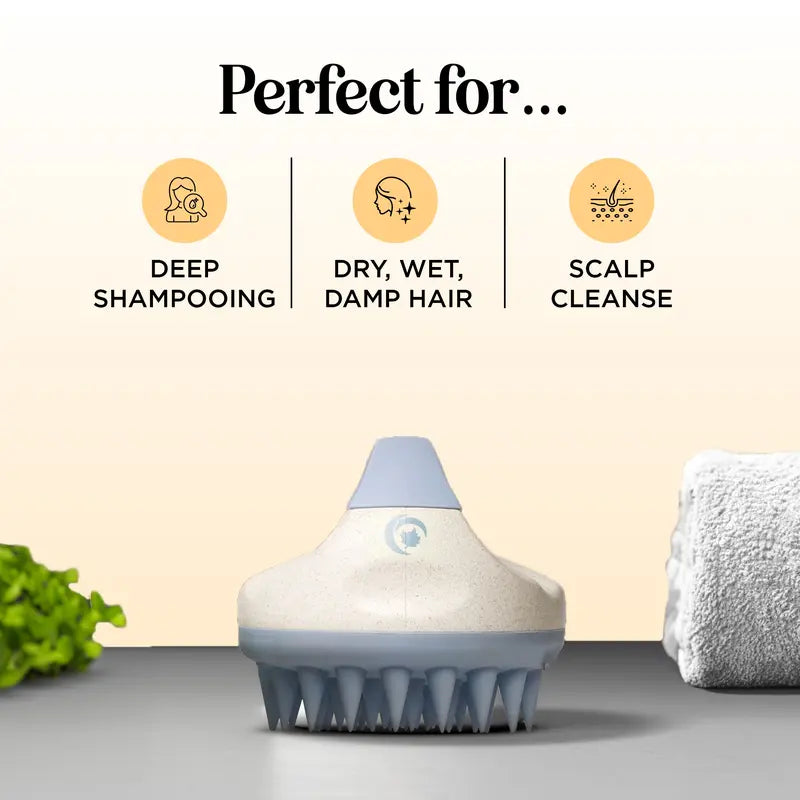Hair Shampoo Brush and Scalp Exfoliator