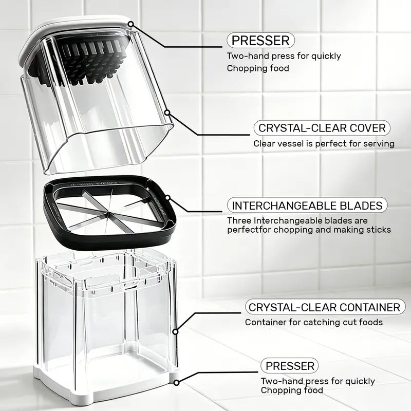 Fingersafe French Fry Cutter