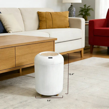 Auto-Seal Touchless Modern Trash Can