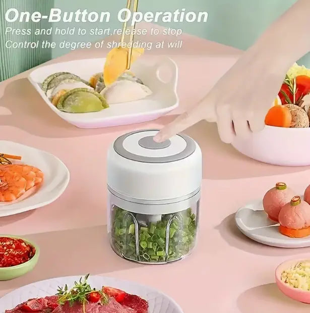 Portable Mini Multifunctional Electric Food Chopper