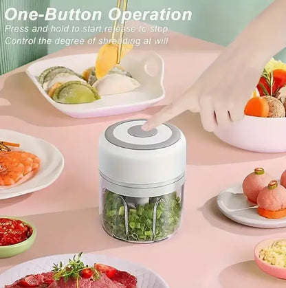 Portable Mini Multifunctional Electric Food Chopper
